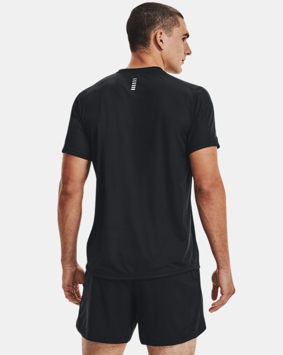Men's UA Speed Stride Graphic Short Sleeve, Black, pdpMainDesktop image number 1